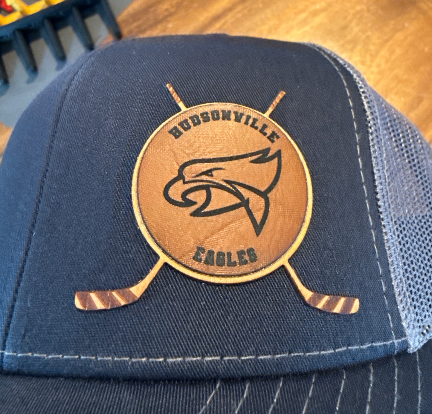 Hudsonville Eagles Hockey Hat