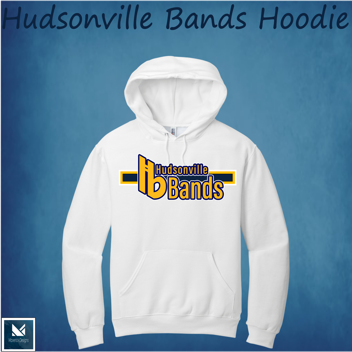 Hudsonville Bands Lines Hoodie