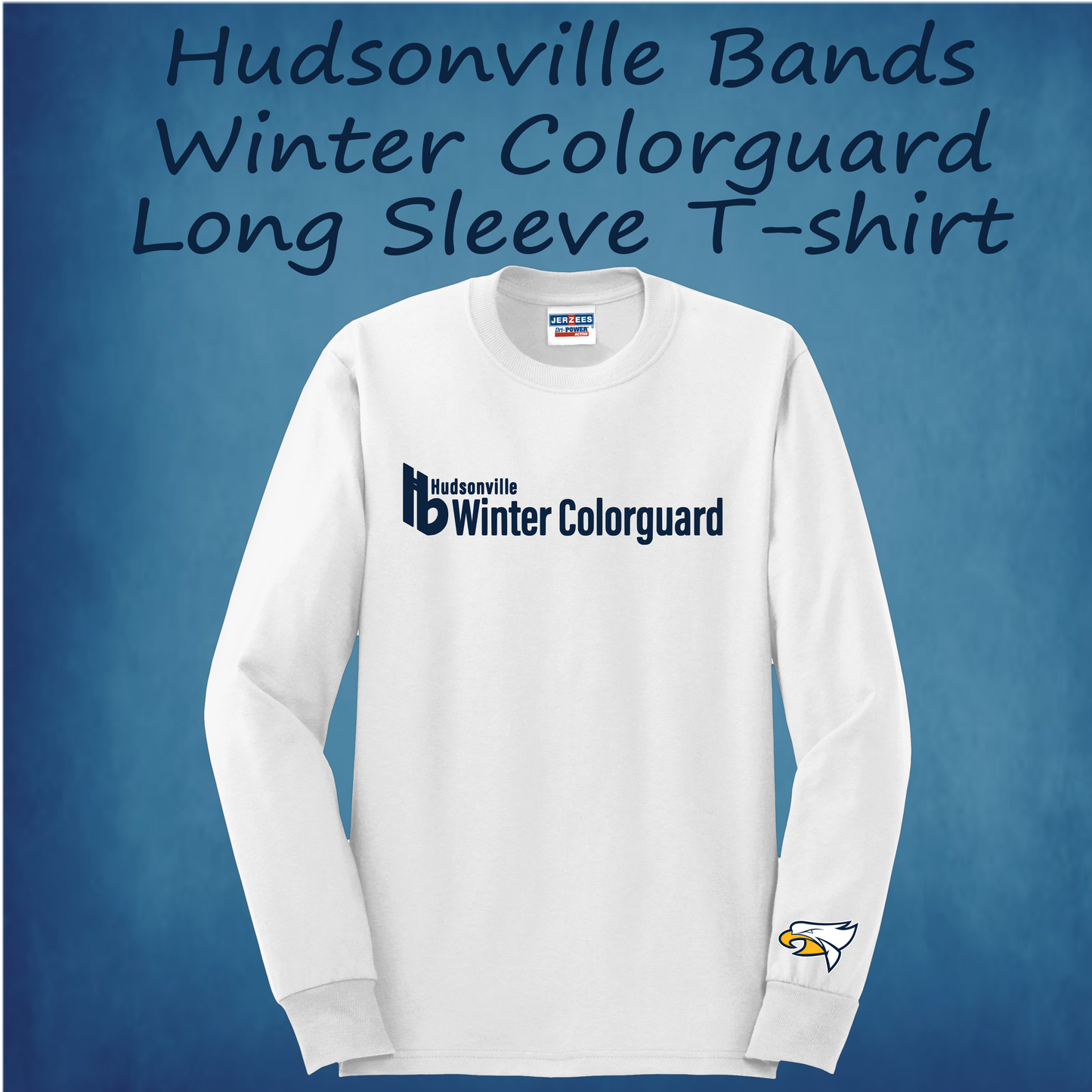 Hudsonville Bands Winter Colorguard Long Sleeve Shirts