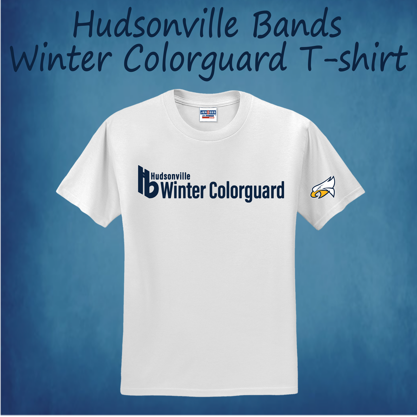 Hudsonville Bands Winter Colorguard