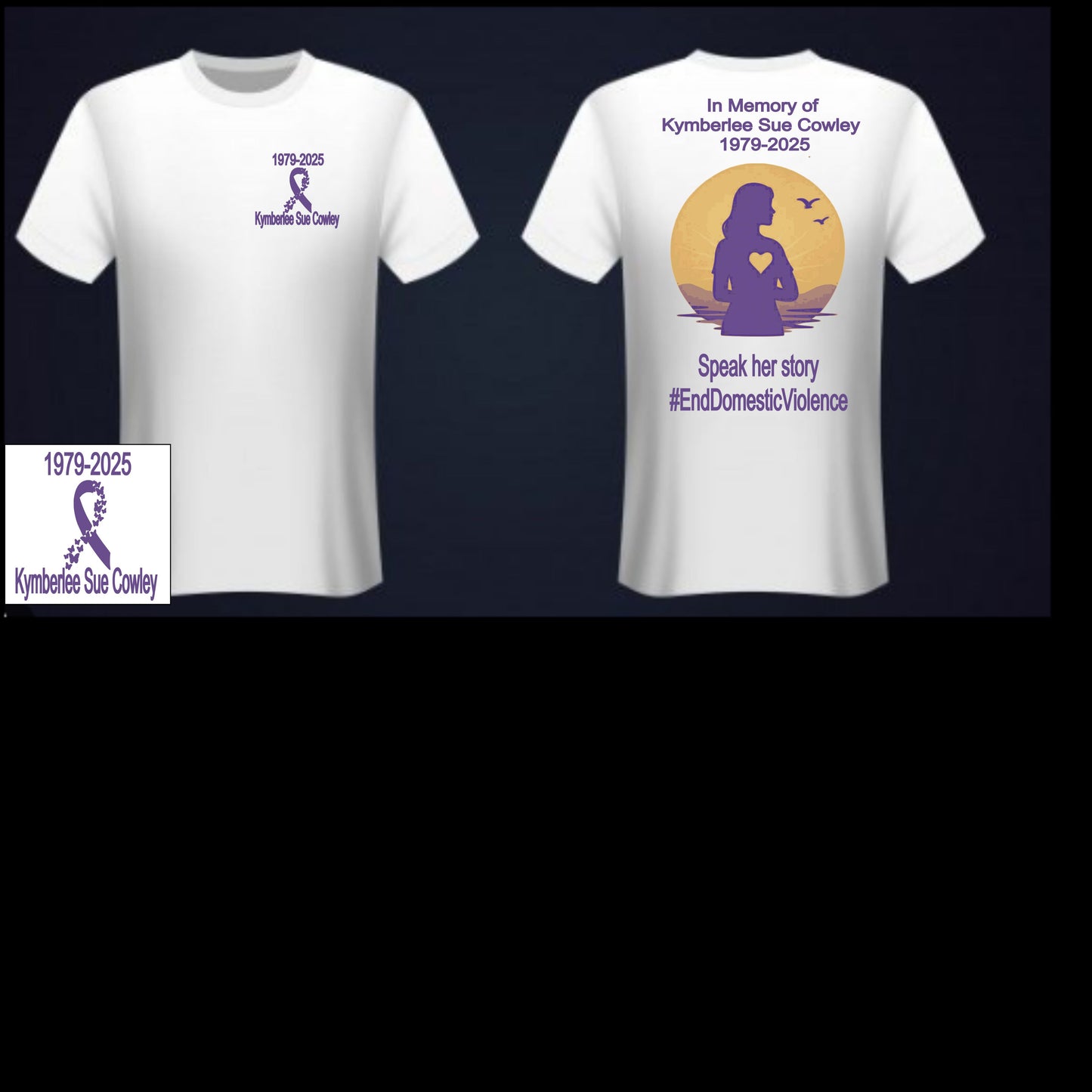 Kym's Fundraiser T-shirt