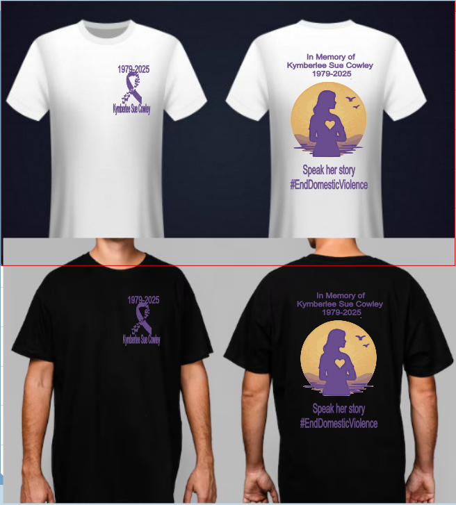 Kym's Fundraiser T-shirt