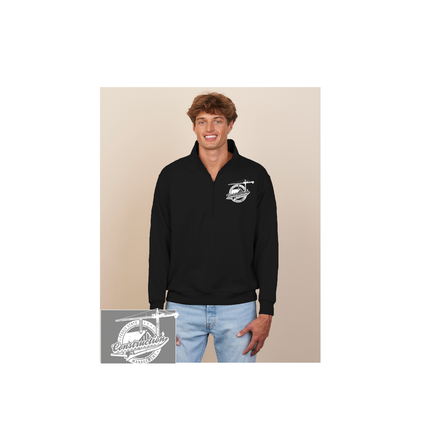 Sweatshirt Half Zip