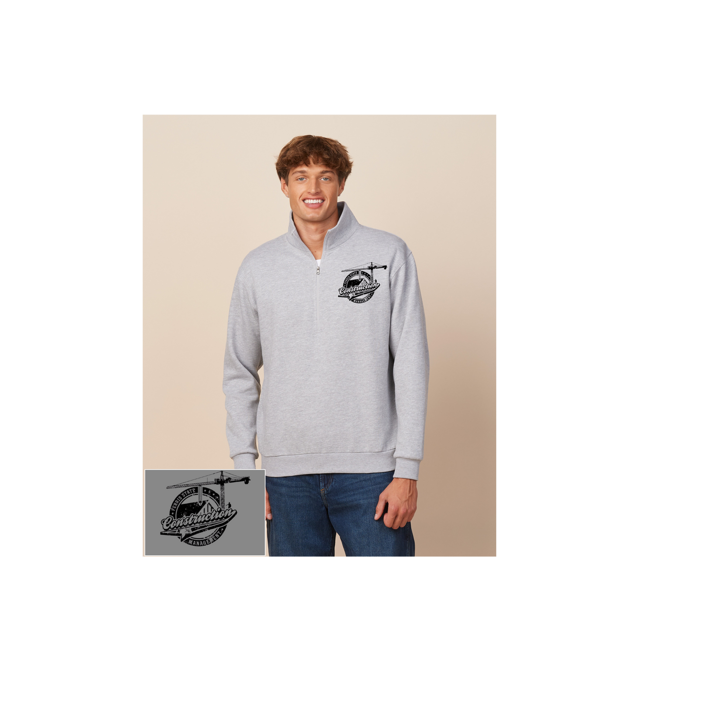 Sweatshirt Half Zip