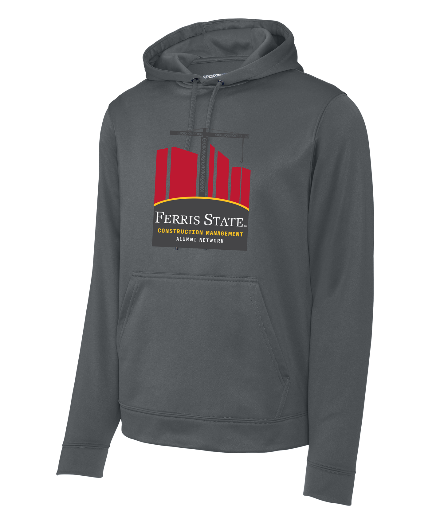 Sport wick hoodie Large Logo