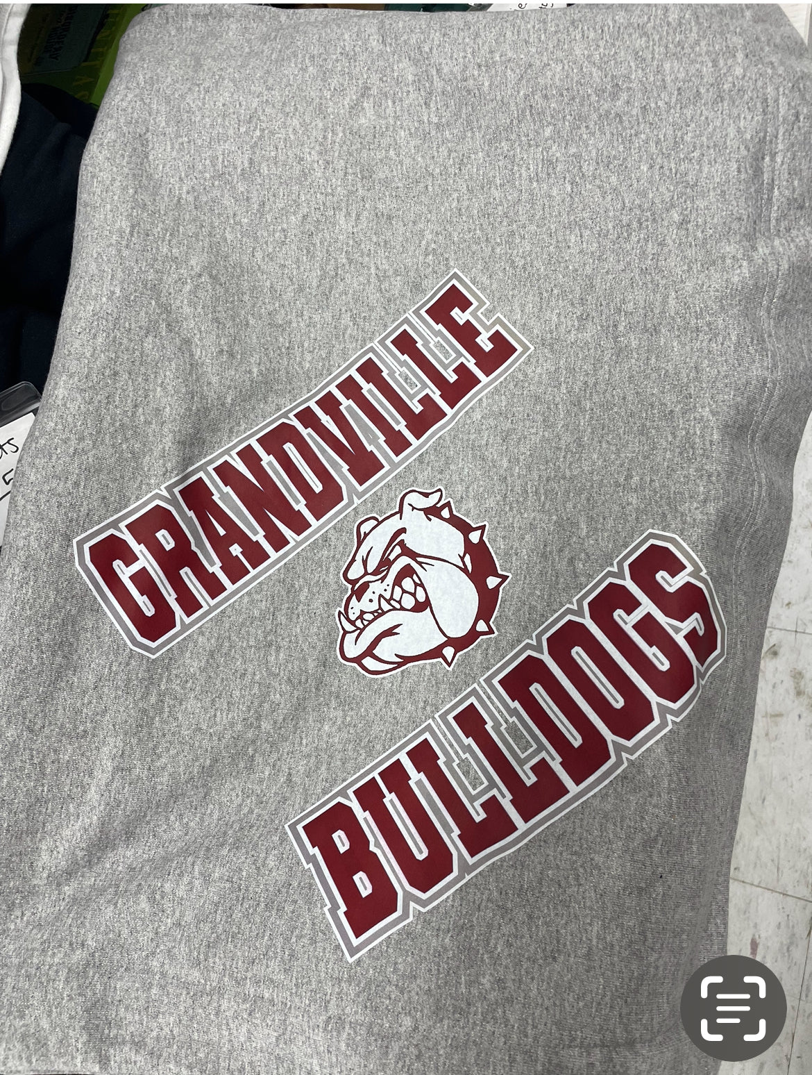 Grandville Bulldog blanket