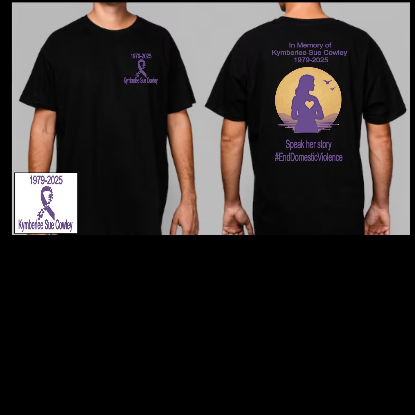 Kym's Fundraiser T-shirt
