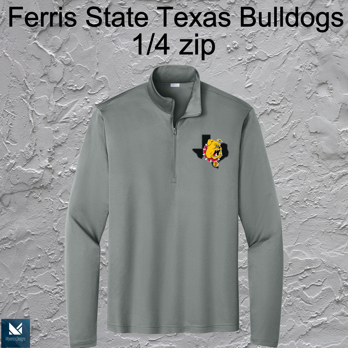 FSU Texas Bulldogs 1/4 Zip