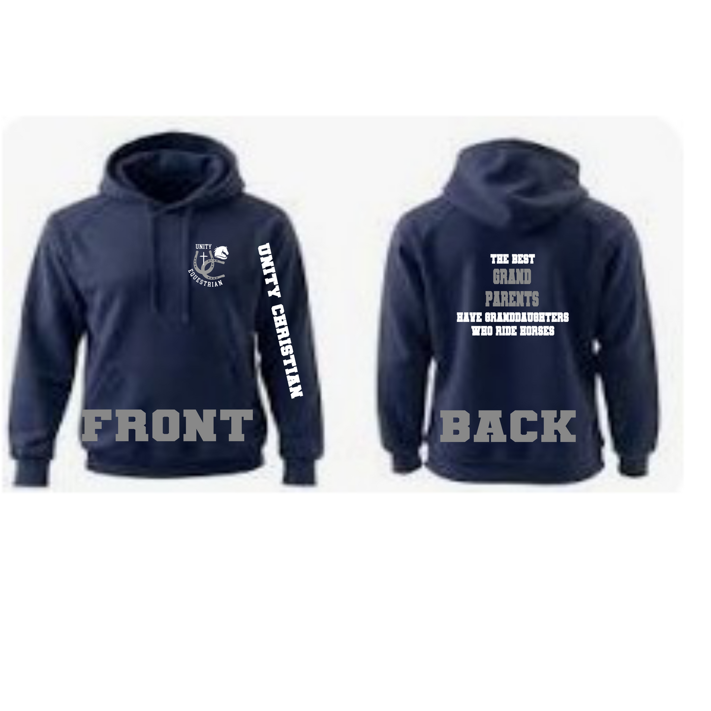 Unity Equestrian Grandparent Hoodie
