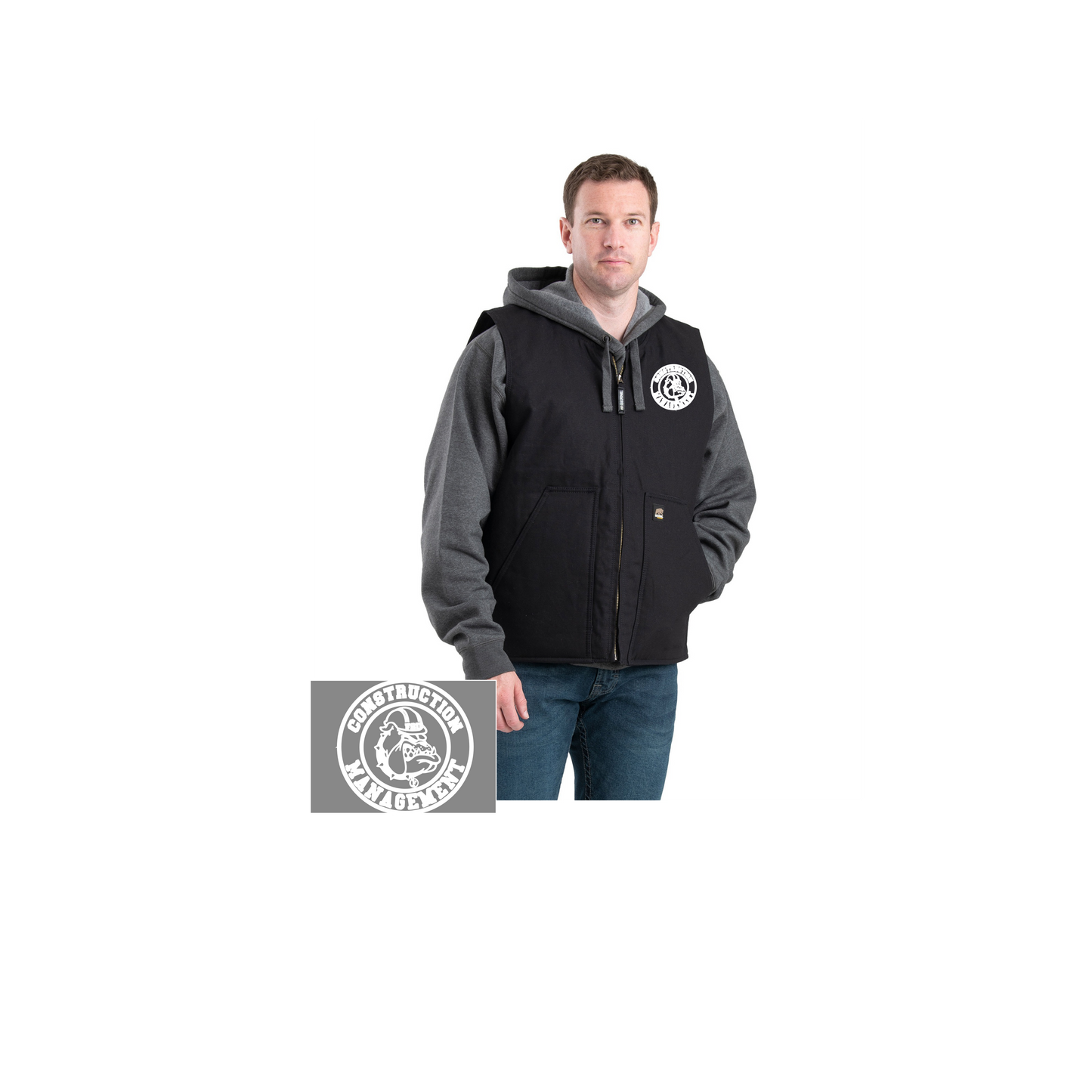 Jacket- Berne Vest with Embroidered Logo