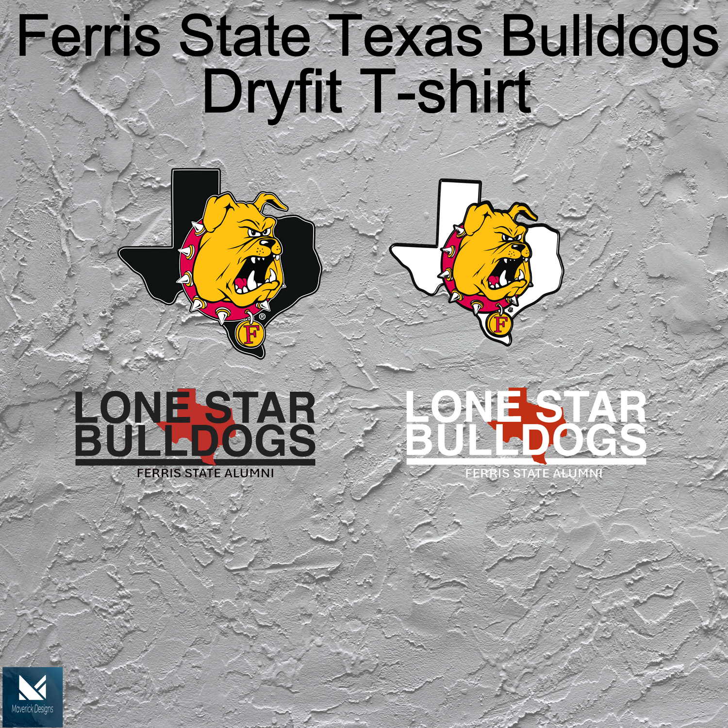 Texas Lonestar Bulldogs- Dry Fit T-shirts