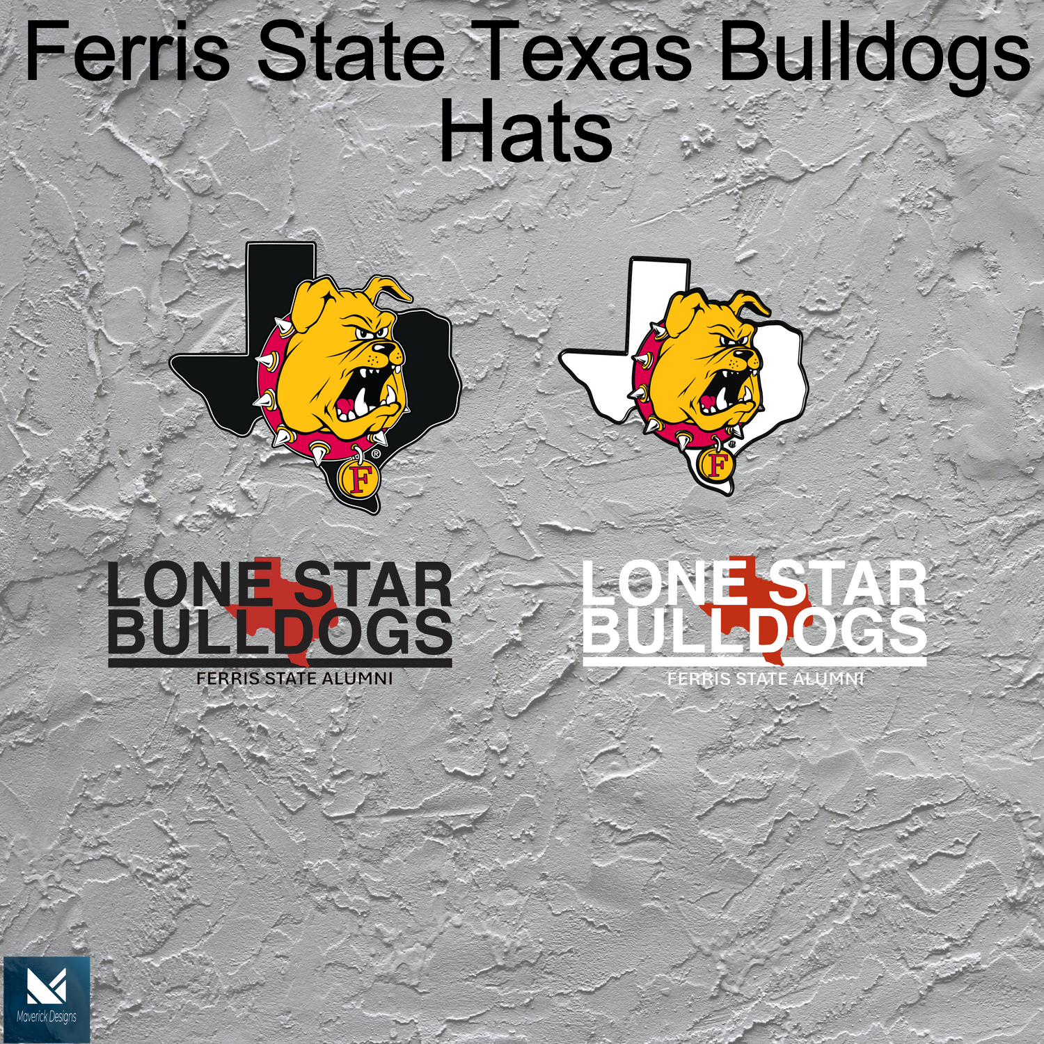 Texas Lonestar Bulldogs- Hats