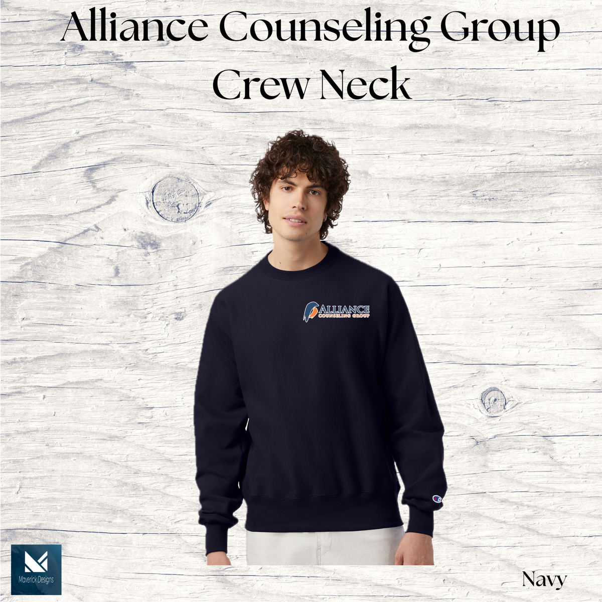 Alliance Counseling Group Champion Crewneck Sweatshirt