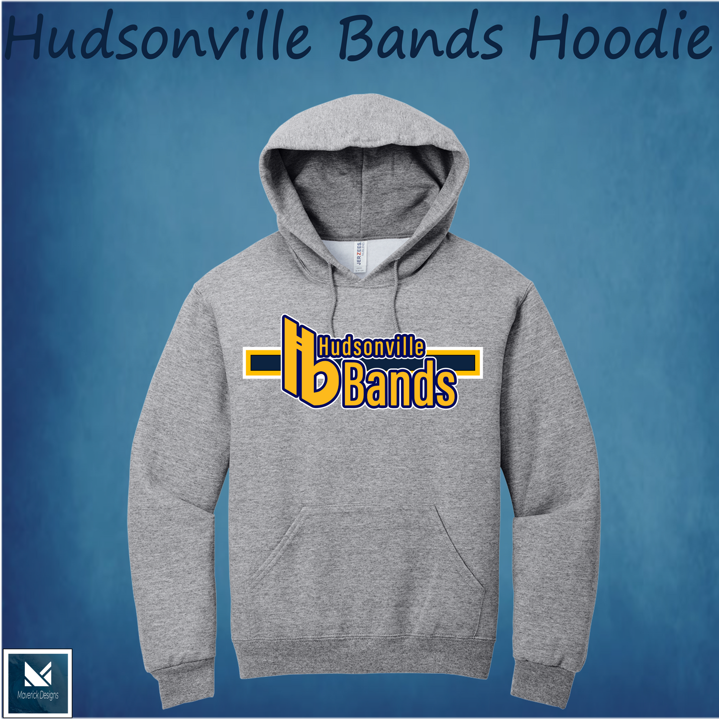 Hudsonville Bands Lines Hoodie