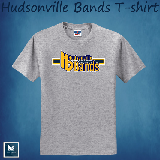 Hudsonville Bands Lines T-shirt