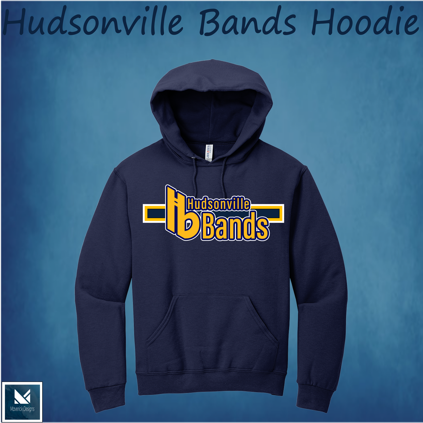 Hudsonville Bands Lines Hoodie