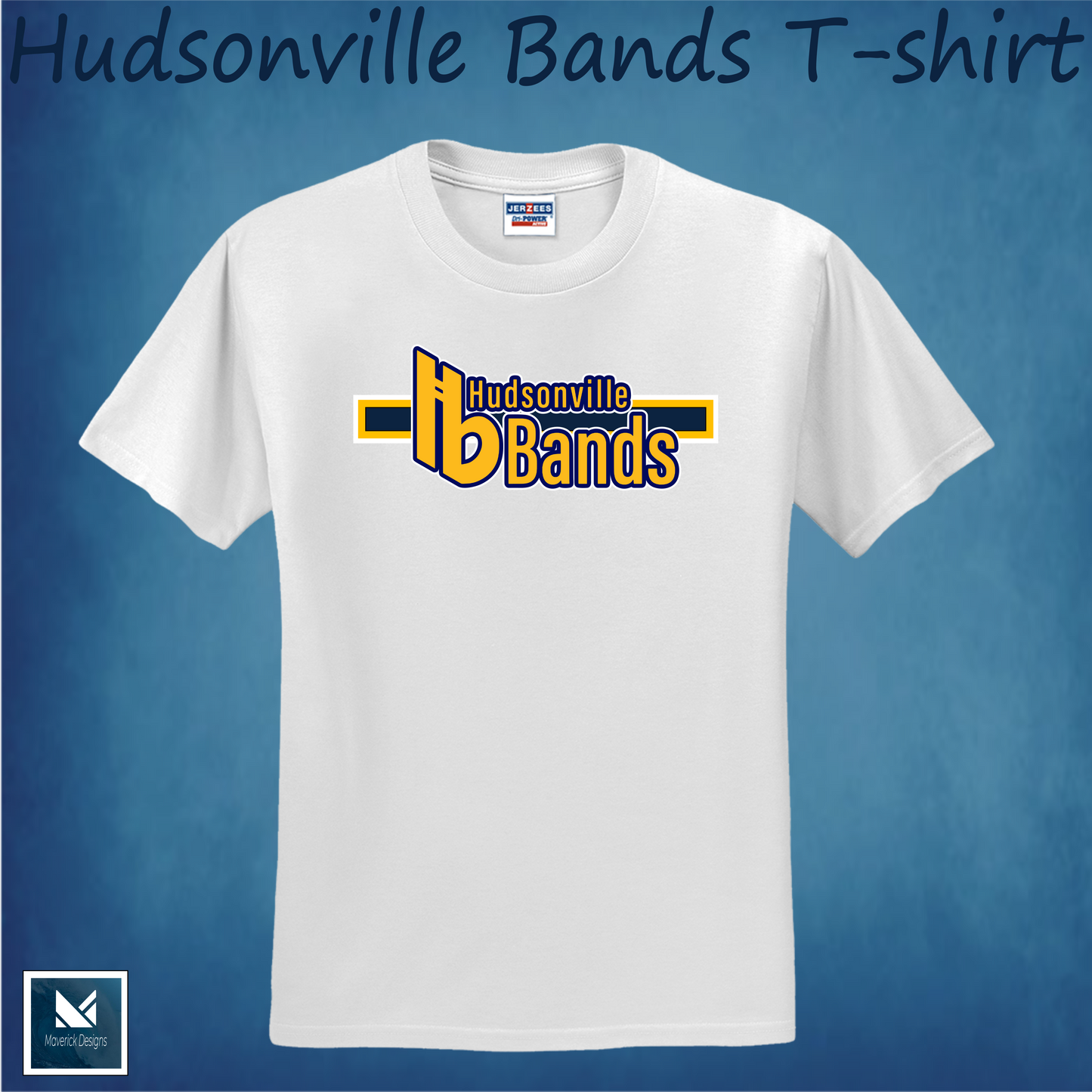 Hudsonville Bands Lines T-shirt