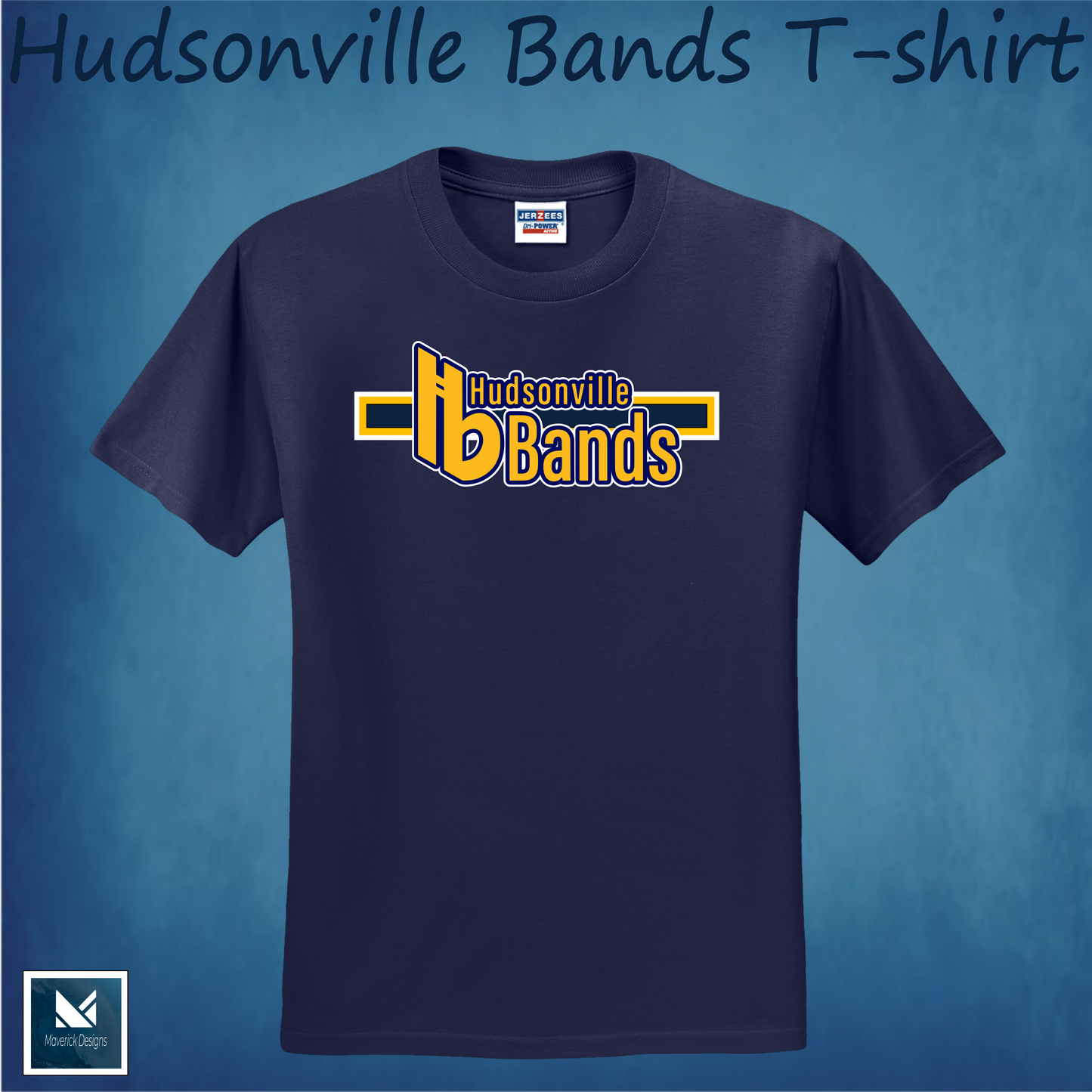 Hudsonville Bands Lines T-shirt