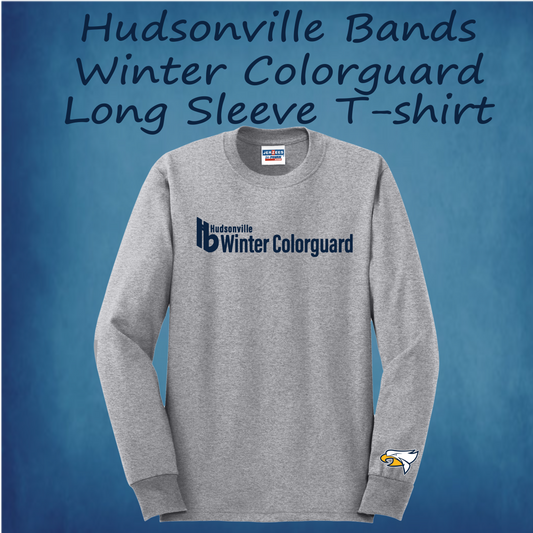 Hudsonville Bands Winter Colorguard Long Sleeve Shirts