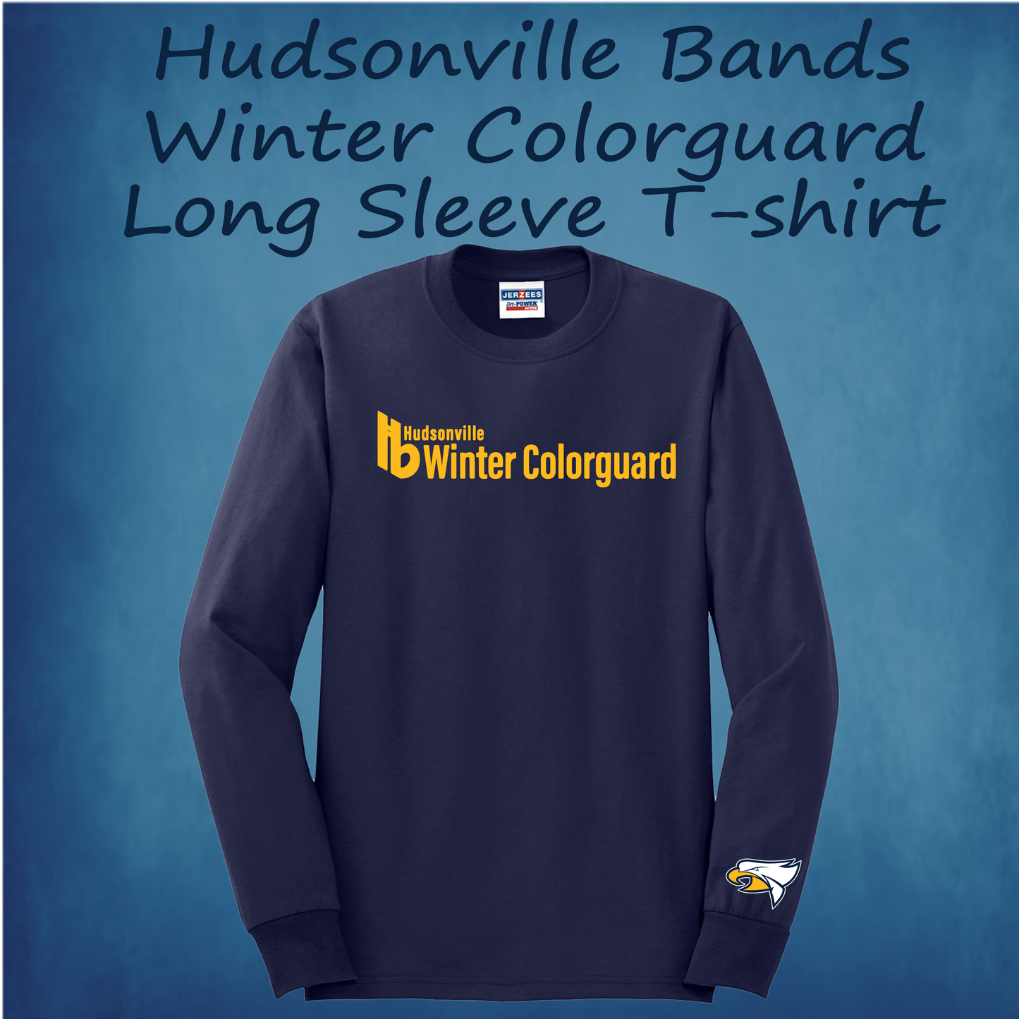 Hudsonville Bands Winter Colorguard Long Sleeve Shirts