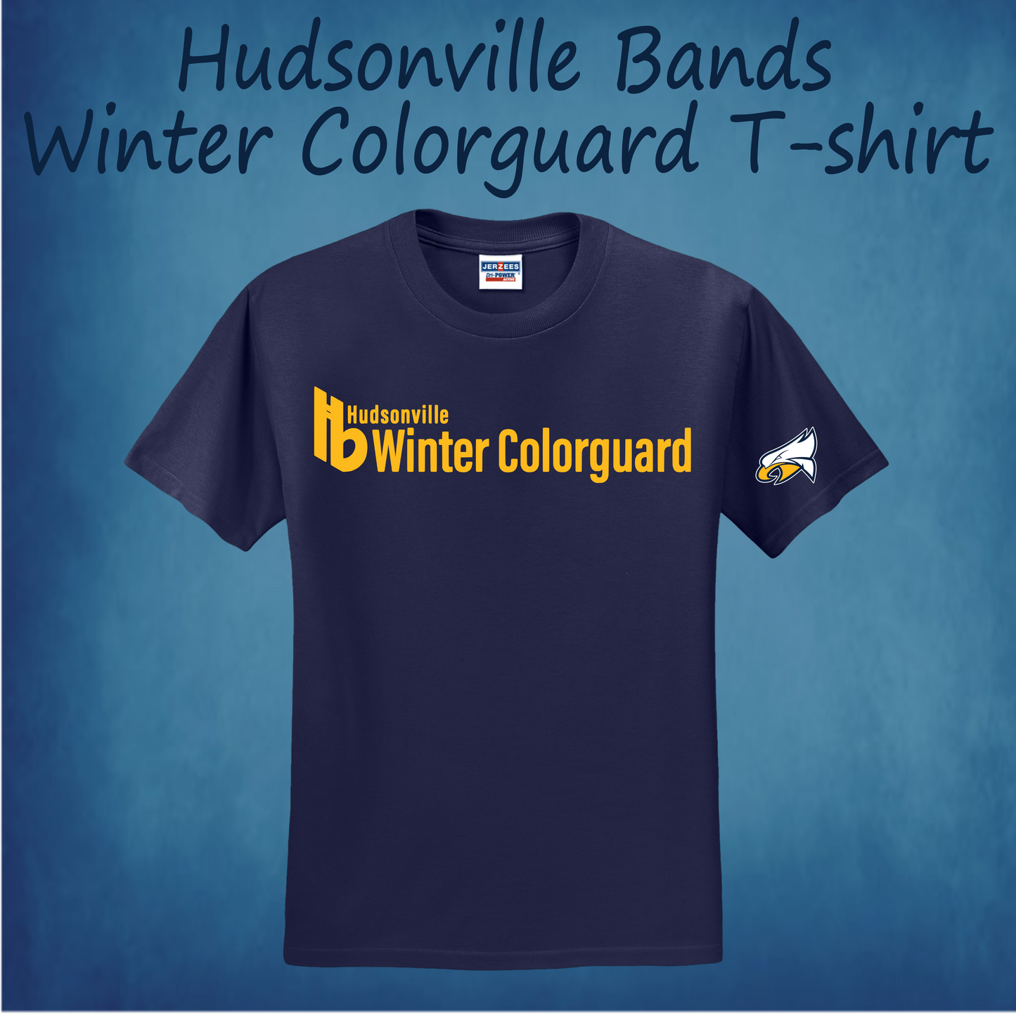 Hudsonville Bands Winter Colorguard