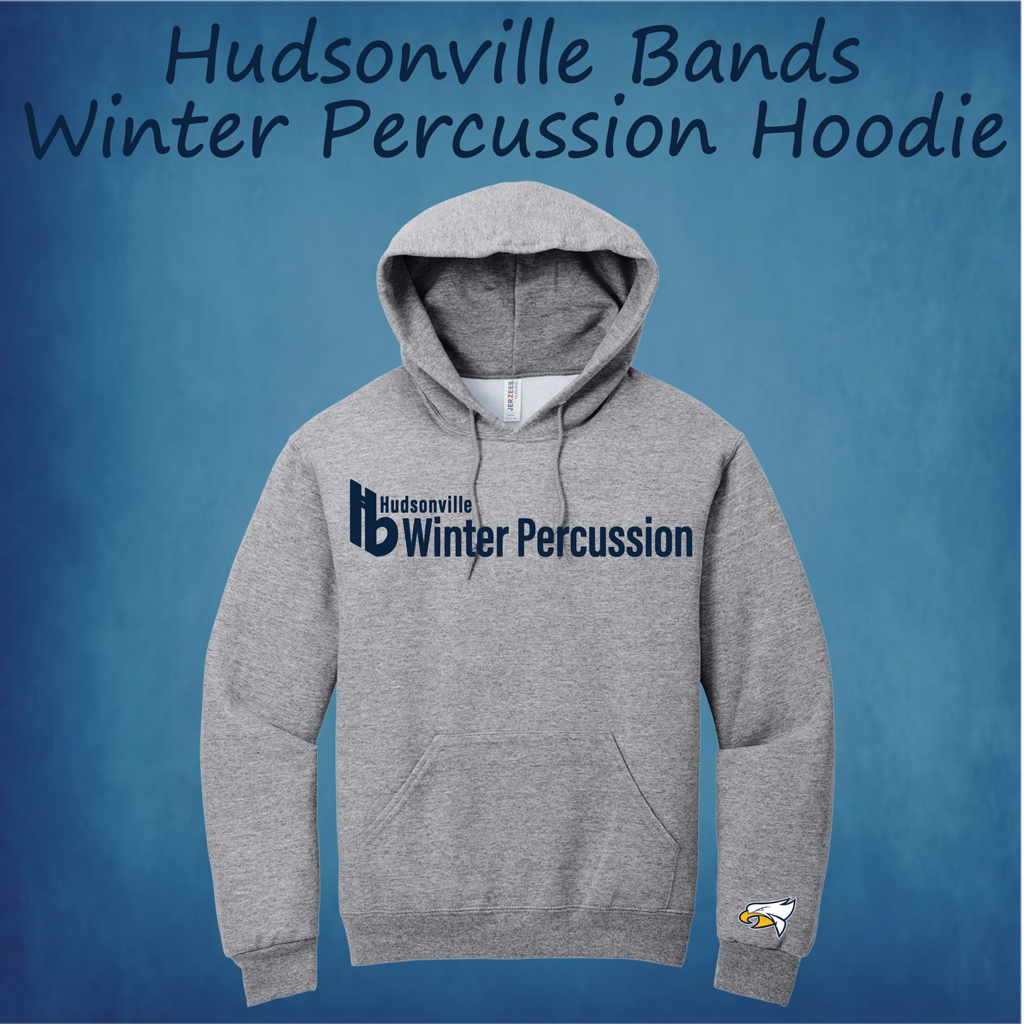 Hudsonville Bands Winter Percussion Hoodies