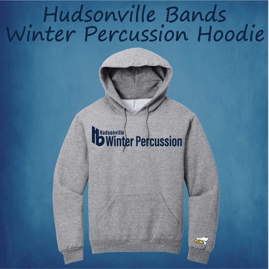 Hudsonville Bands Winter Percussion Hoodies