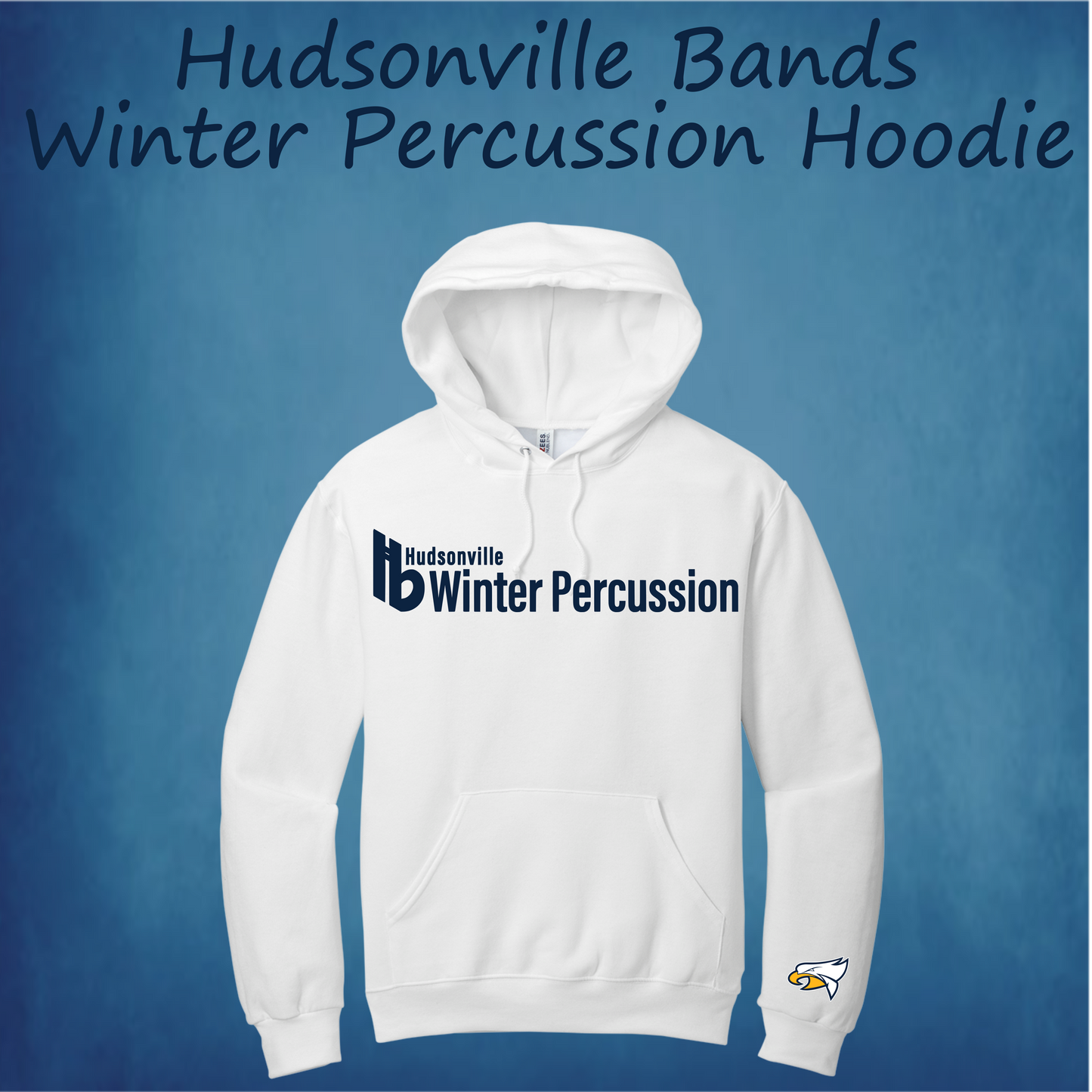 Hudsonville Bands Winter Percussion Hoodies
