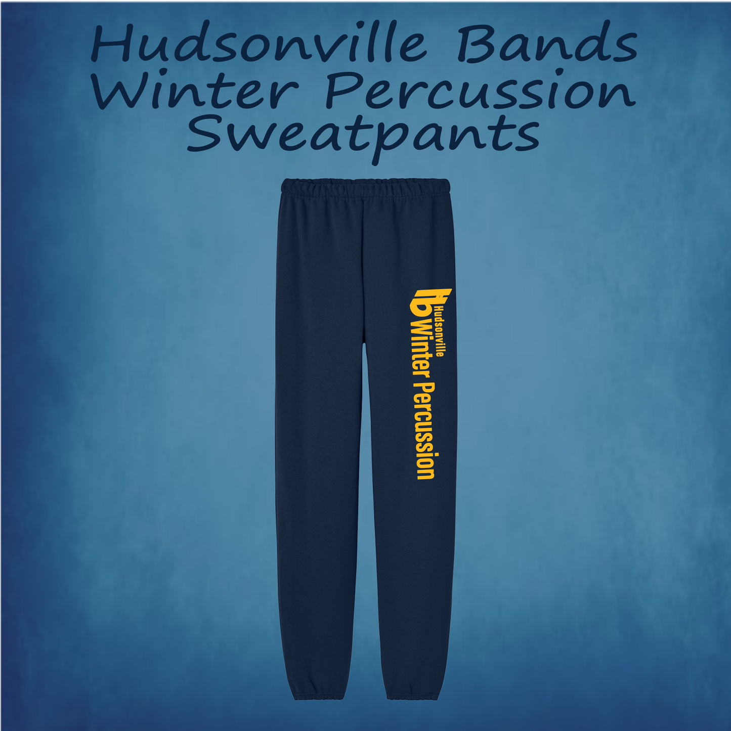 Hudsonville Bands Winter Percussion Sweatpants