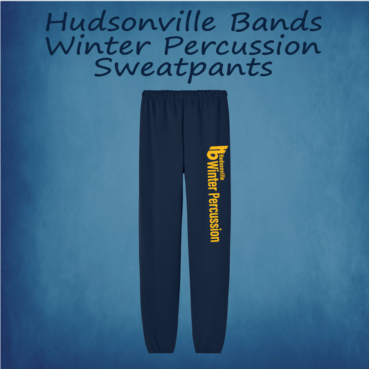 Hudsonville Bands Winter Percussion Sweatpants