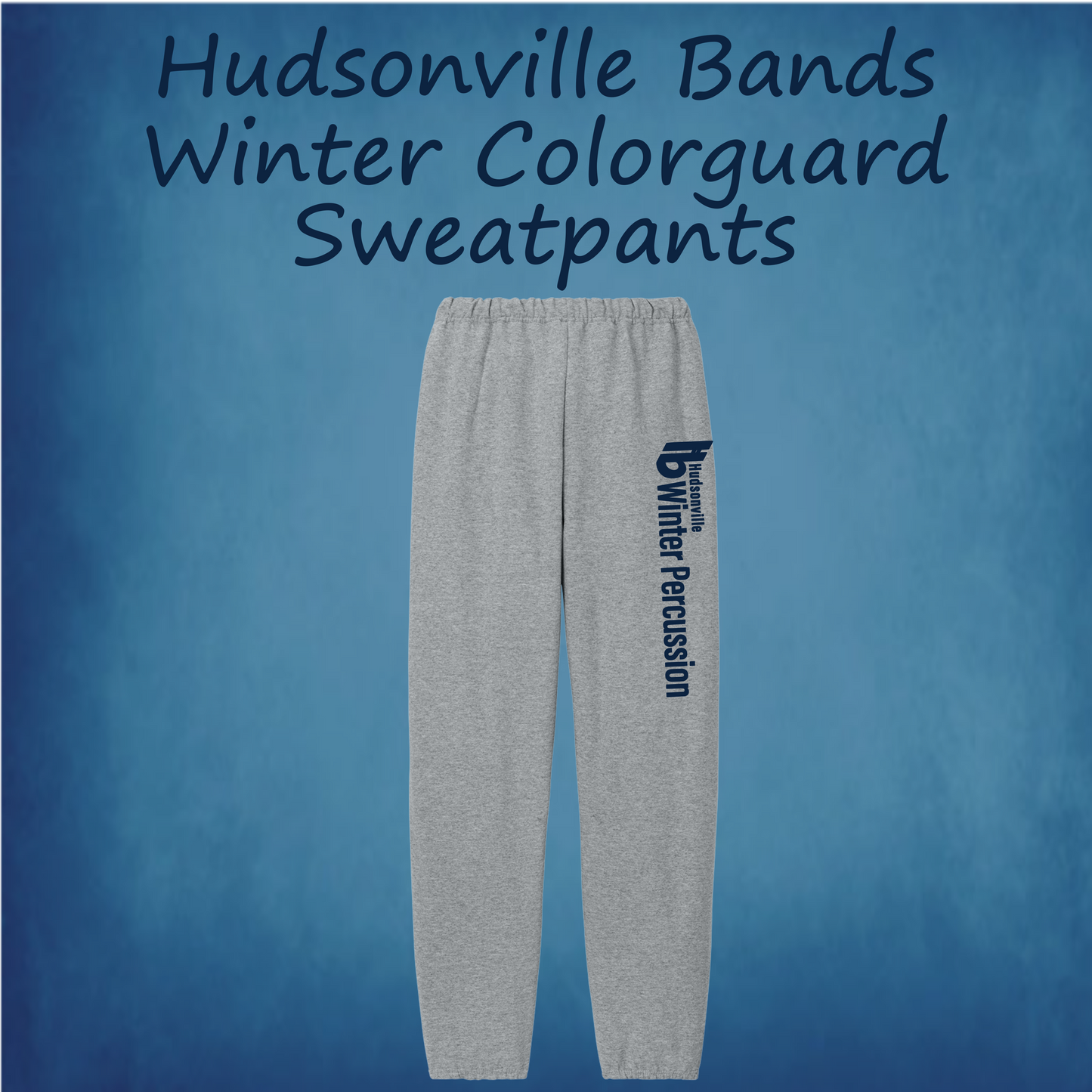 Hudsonville Bands Winter Percussion Sweatpants