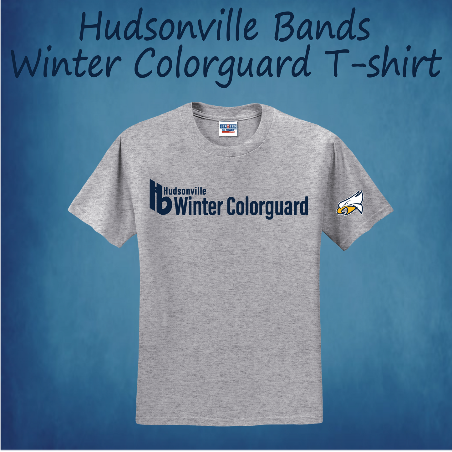 Hudsonville Bands Winter Colorguard
