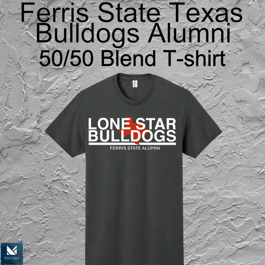 FSU Lonestar Bulldogs T-shirt Large Logo