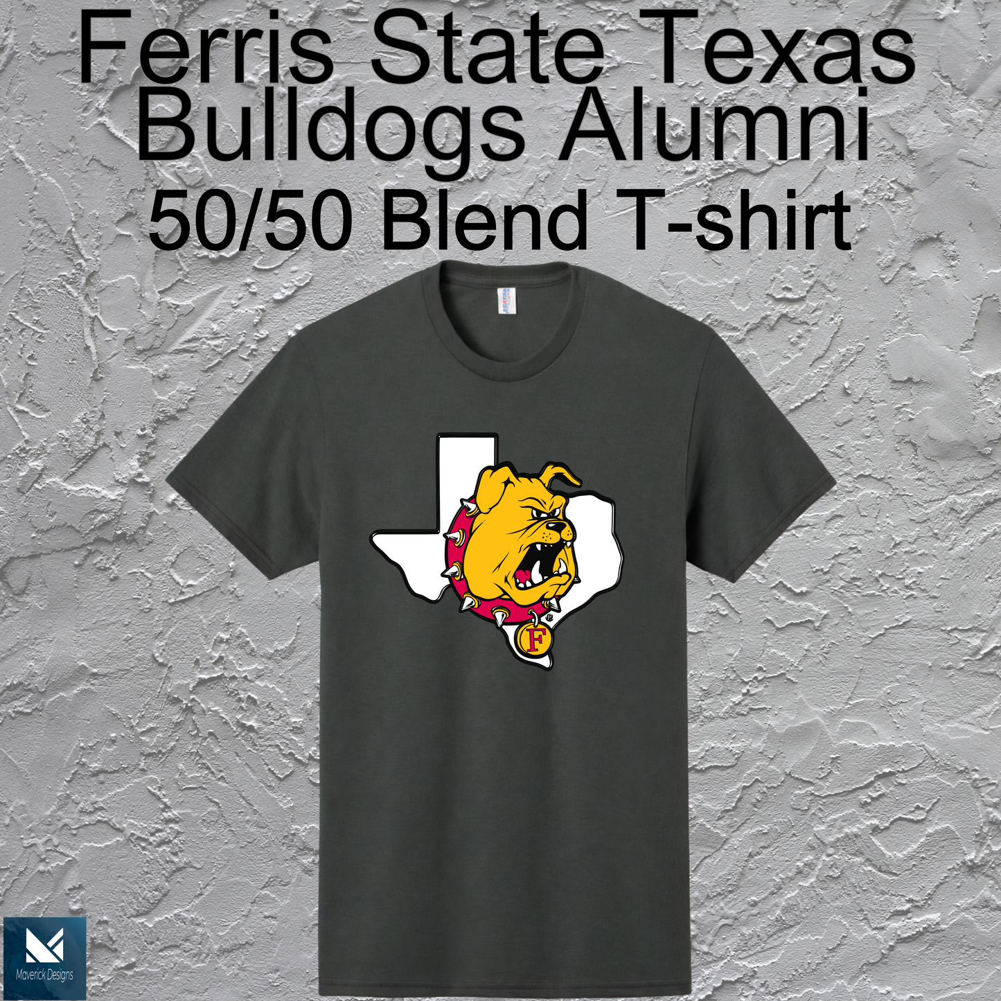 FSU Texas Bulldogs T-shirt Large Logo