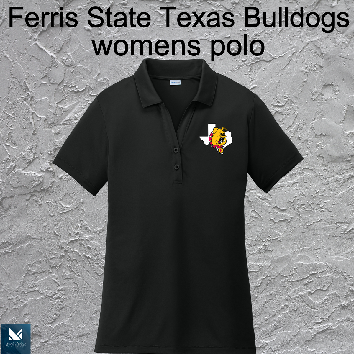 FSU Texas Bulldogs Women's Polo