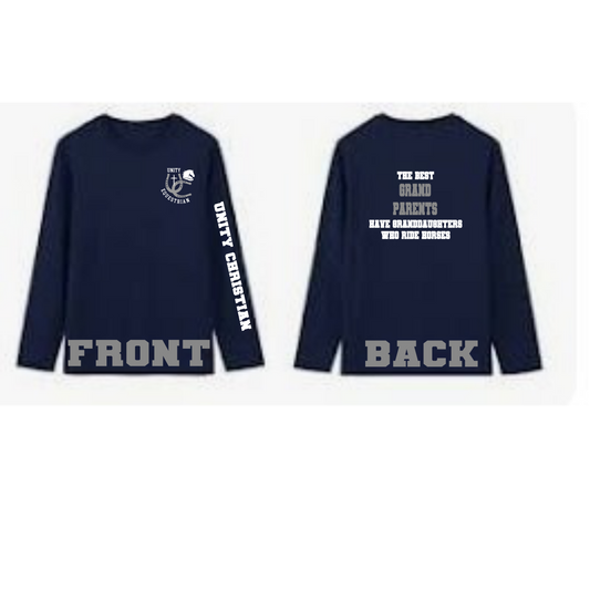 Unity Equestrian Long Sleeve Grandparent Shirt