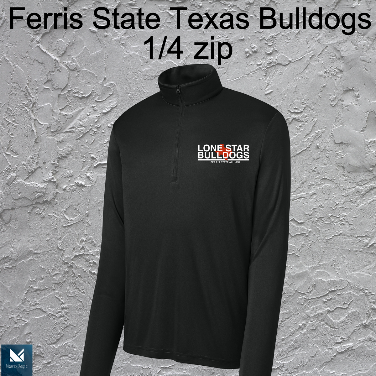 FSU Lonestar Bulldogs 1/4 Zip