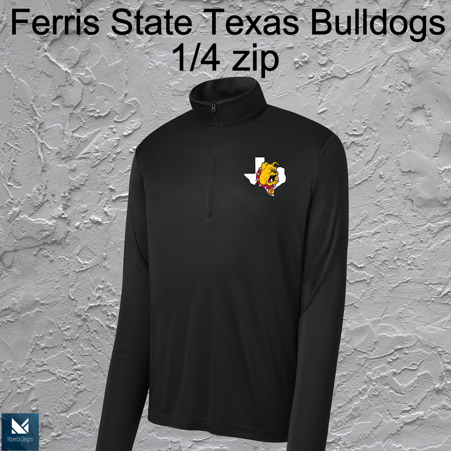 FSU Texas Bulldogs 1/4 Zip